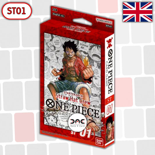 One Piece - Deck de Structure ST01 - Straw Hat Crew - Anglais