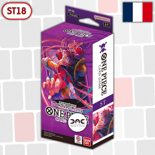 One Piece - Deck de Structure ST18 - Monkey D.Luffy - Français
