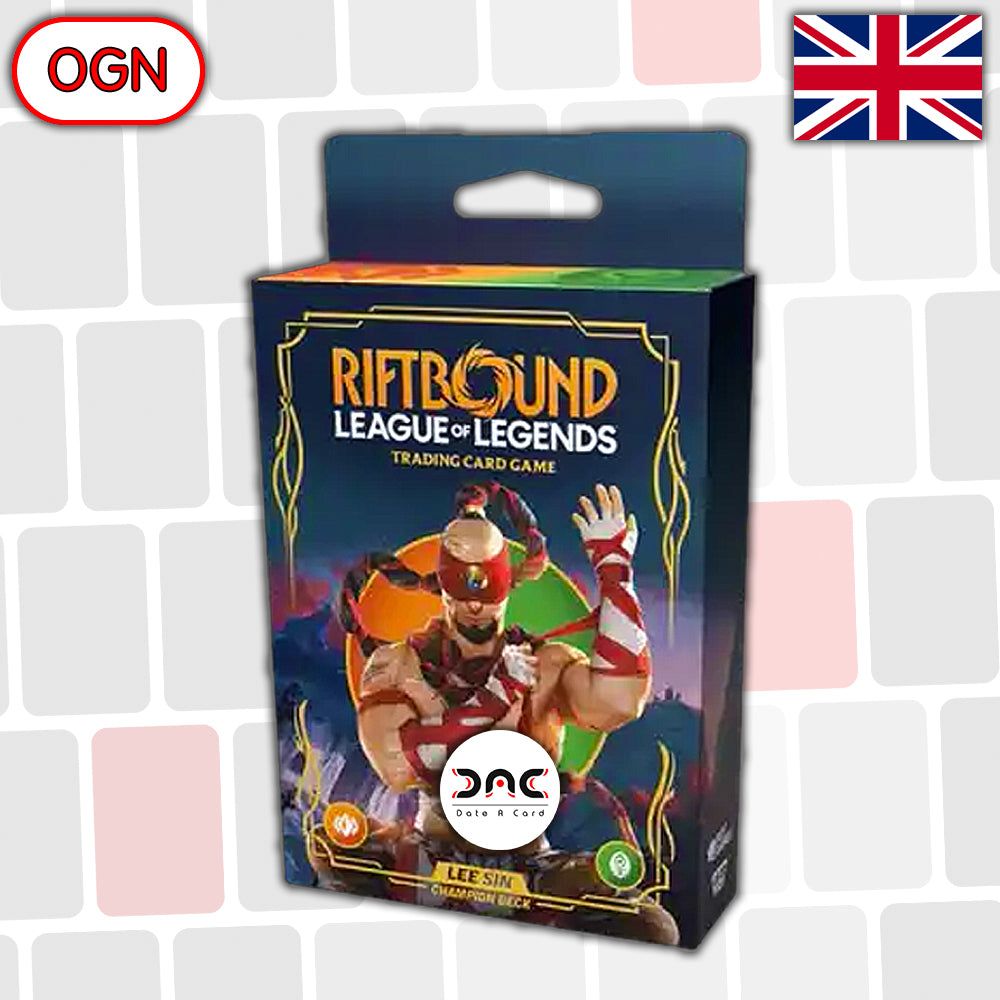 Riftbound - Deck de structure Lee Sin - Origins - Anglais - OGN