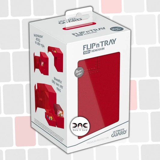 Ultimate Guard - Deckbox 100+ XenoSkin Twin Flip'n'Tray - Rouge