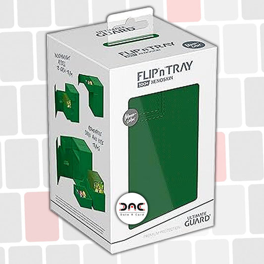 Ultimate Guard - Deckbox 100+ XenoSkin Twin Flip'n'Tray - Vert