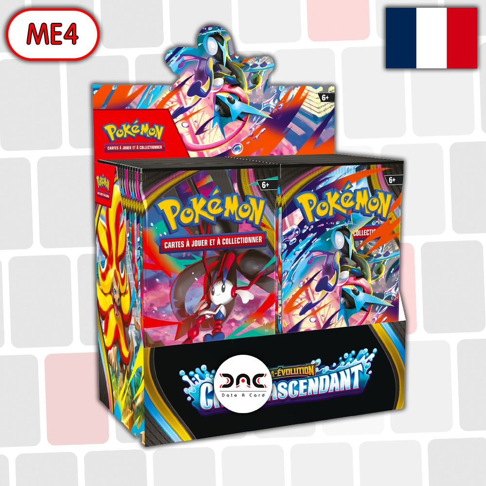 Pokémon - Boite de 36 Boosters - Chaos Ascendant - ME4