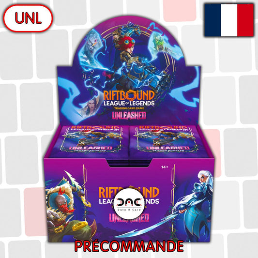 Riftbound - Display de 24 boosters - Déchainés - Français - UNL