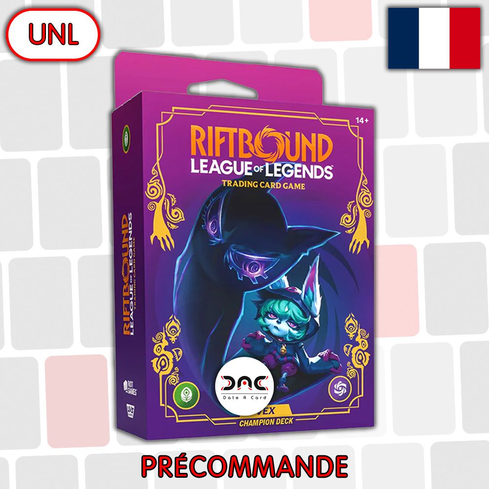 Riftbound - Deck de structure Vex - Déchainés - Français - UNL