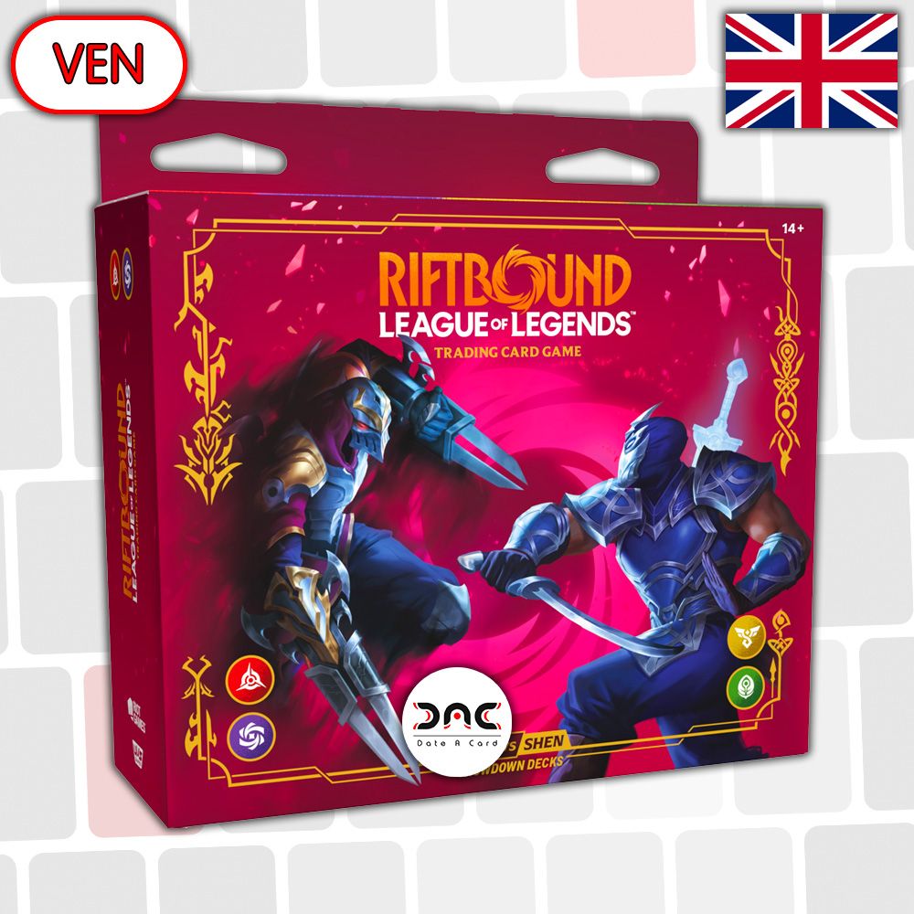 Riftbound - Deck de structure Shodown Zed vs Shen - Vendetta - Anglais - VEN