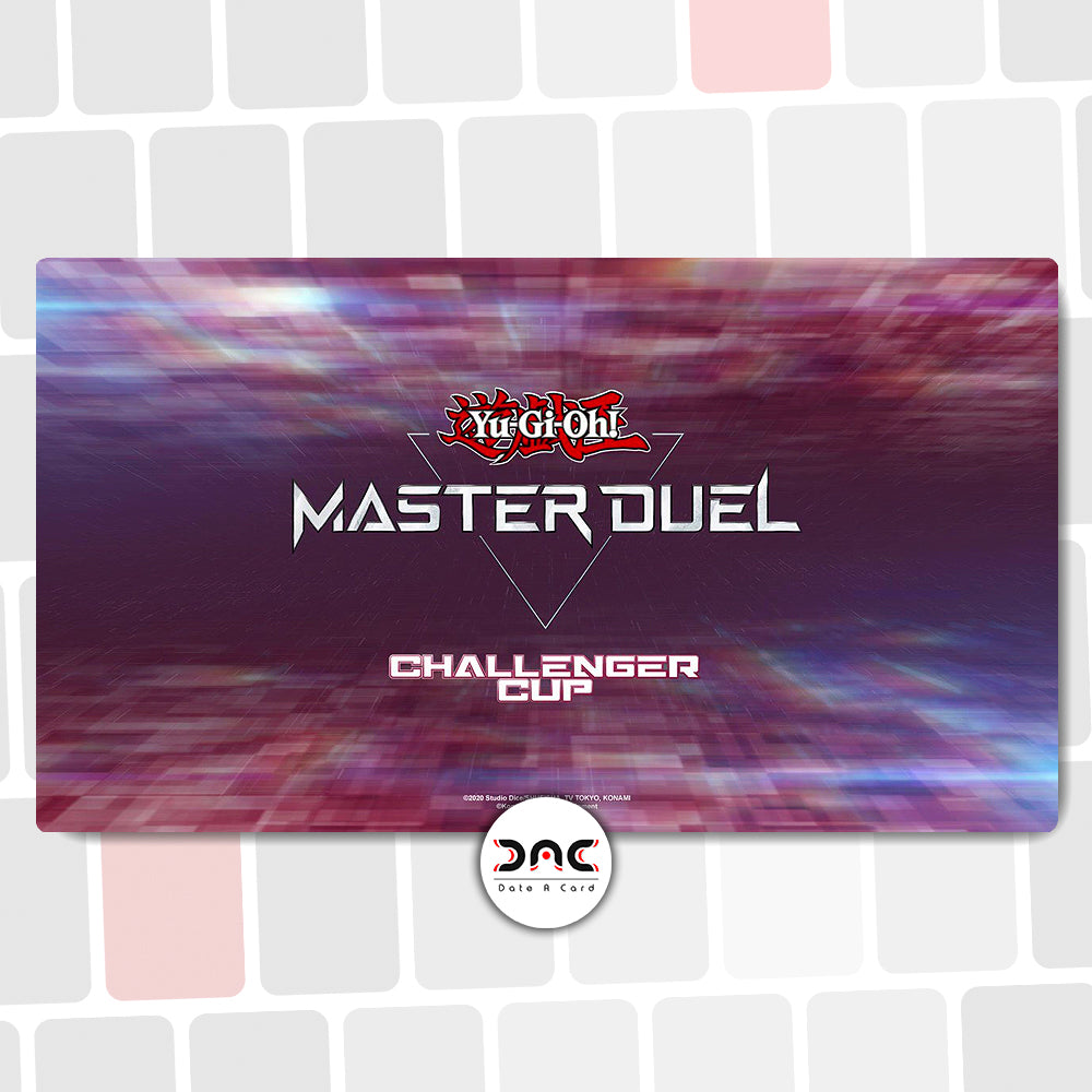 Tapis de jeu Yu-Gi-Oh! - Challenger Cup Fall - Master duel